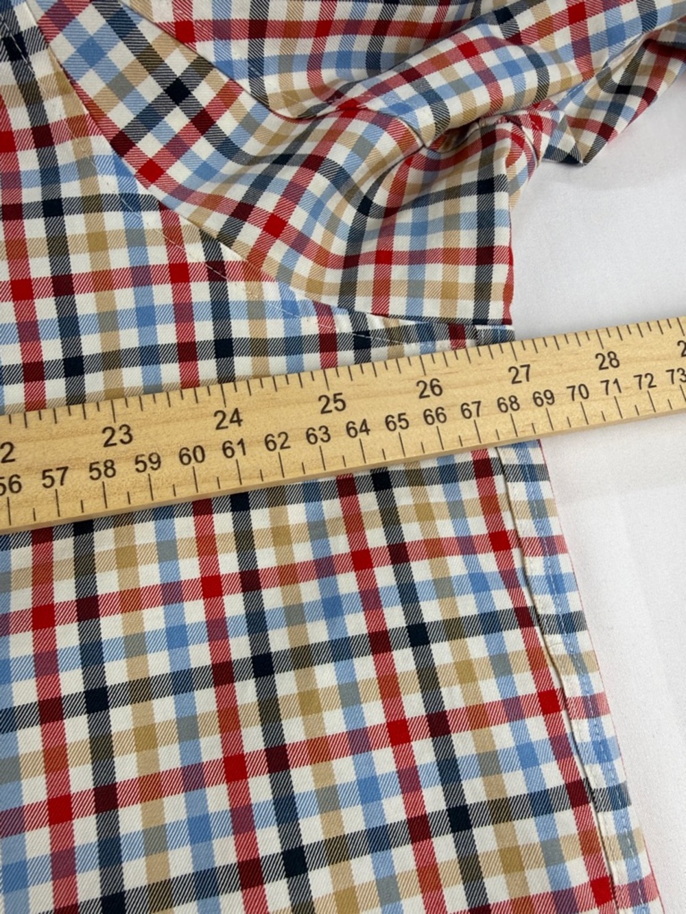 Duluth Trading Co. Men’s XL Button Down Plaid Shirt 100% Cotton Like New - Picture 3 of 8